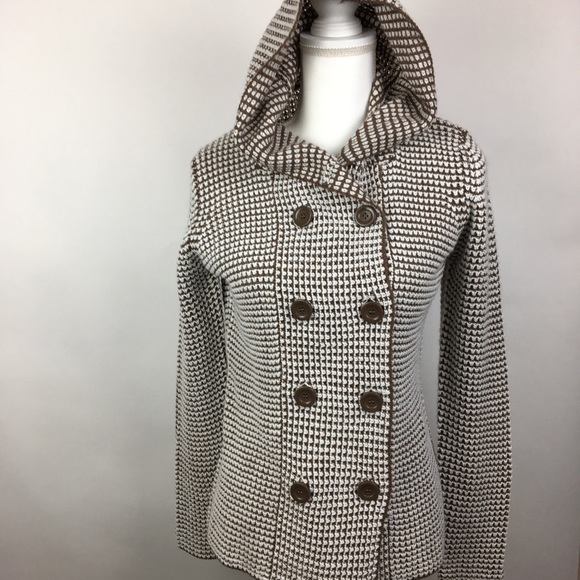 Effeci Petite Sweaters - Effeci Petite Knobby Knit Cardigan Sweater Large